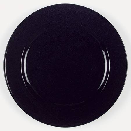 Black Diamond (All Black) Dinner Plate