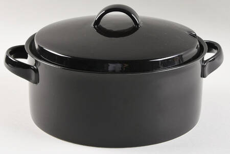 Black Diamond (All Black) Tureen &  Lid
