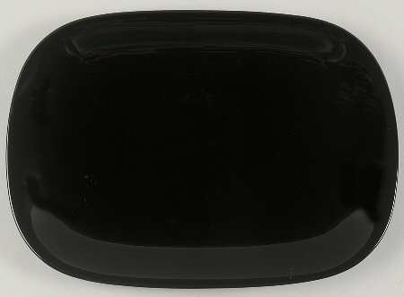 Black Diamond (All Black) 14" Oval Serving Platter