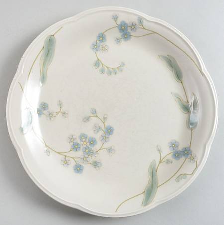 Blue Eyes Luncheon Plate