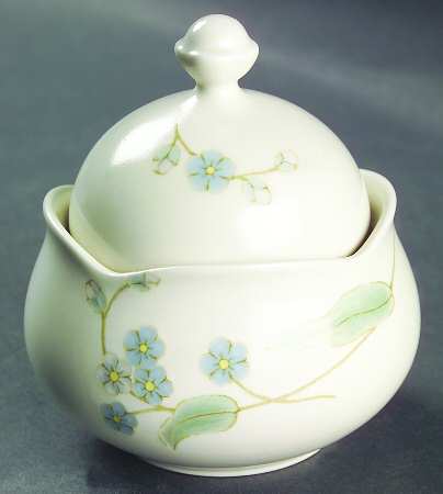 Blue Eyes Sugar Bowl & Lid