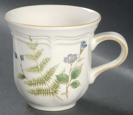 Blueberry Fern Flat Cup