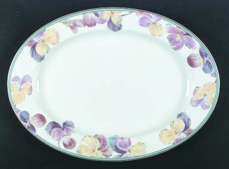 Blossom Festival 15" Oval Serving Platter
