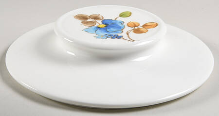 Blue Ginger Lid for 1.75 Qt Round Covered Casserole