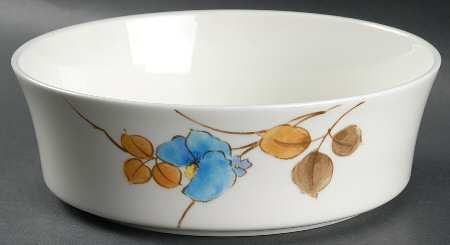 Blue Ginger 8" Round Vegetable Bowl