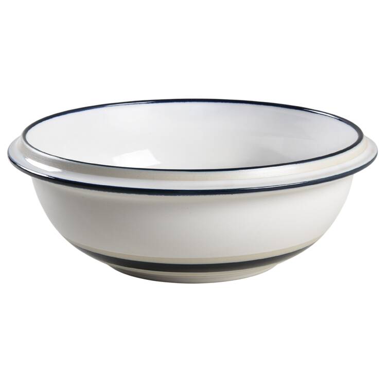 Blue Glow 8" Round Vegetable Bowl