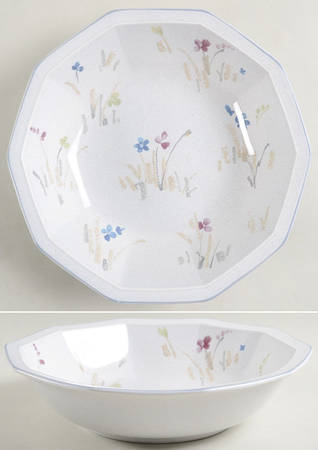 Blue Grass 9" Round Vegetable Bowl
