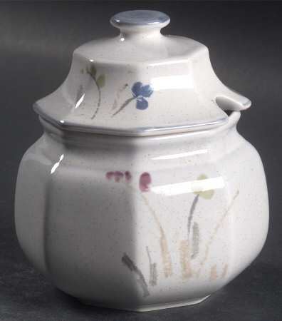 Blue Grass Sugar Bowl & Lid