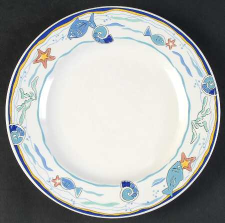 Blue Hawaii Salad Plate