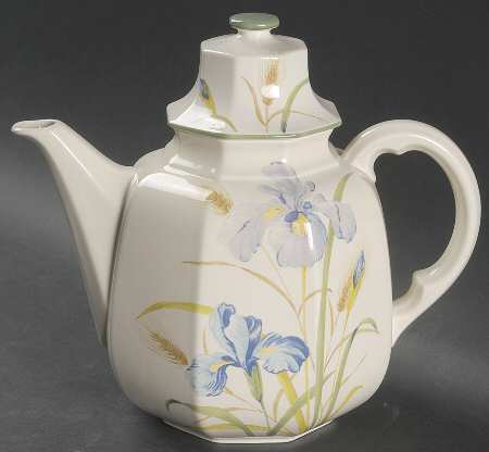 Blue Iris Coffee Pot & Lid by Mikasa
