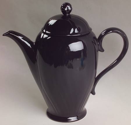 Black Iris Coffee Pot & Lid