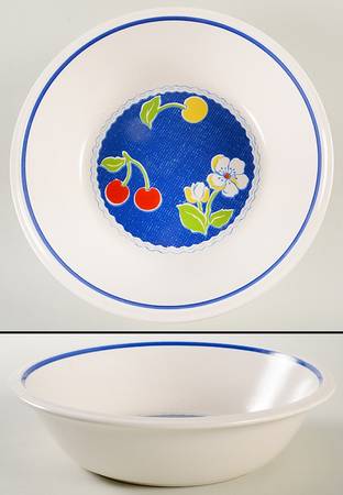 Blue Jean 9" Round Vegetable Bowl