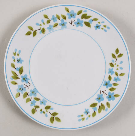 Blue Meadow Salad Plate
