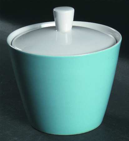 Blue Meadow Sugar Bowl & Lid