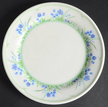 Blue Mist Salad Plate