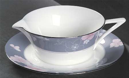 Blossom Pink Gravy Boat & Underplate