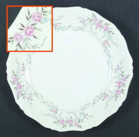 Blossoms Pink Dinner Plate