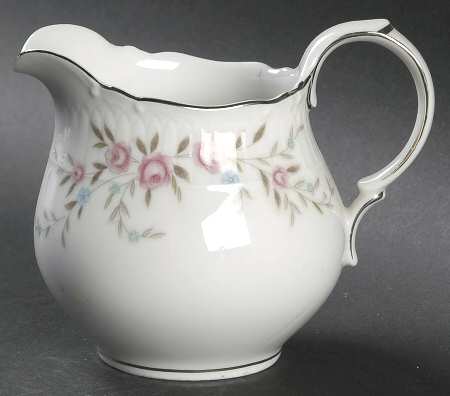 Blossoms Pink Footed Cup & Saucer Set