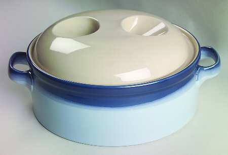 Blue Reef 2.5 Qt Round Covered Casserole