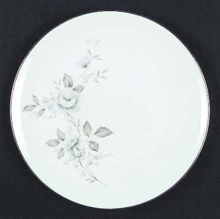 Blue Rose Dinner Plate