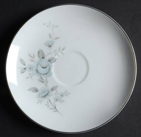 Blue Rose Saucer