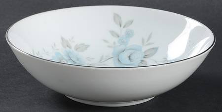 Blue Rose Coupe Cereal Bowl