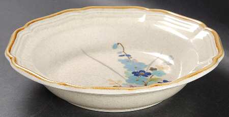 Blue Sonnet Soup/Cereal Bowl