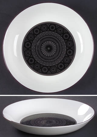 Black Sapphire Coupe Soup Bowl