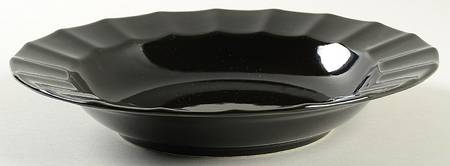 Black Slate Rim Soup Bowl