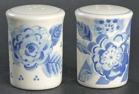 Blue Sonata Salt & Pepper Set