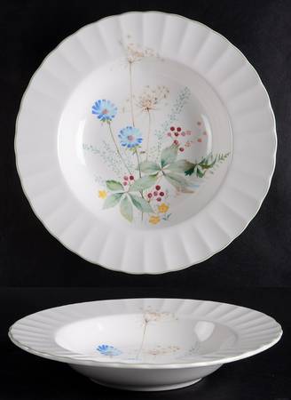 Blossom Song Large Rim Soup Bowl