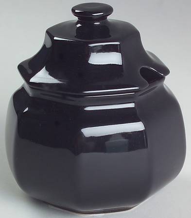 Black Tea Sugar Bowl & Lid