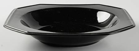 Black Tea Rim Soup Bowl