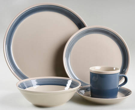 Blue Thunder 5 Piece Place Setting