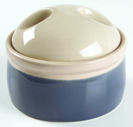 Blue Thunder Sugar Bowl & Lid
