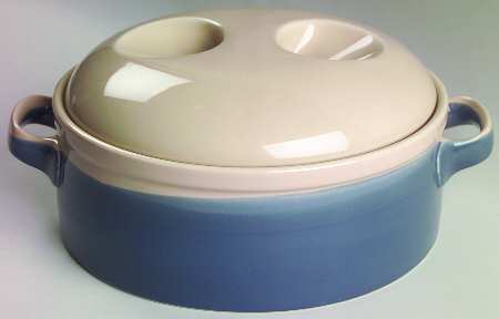 Blue Thunder 2.75 Qt Round Covered Casserole