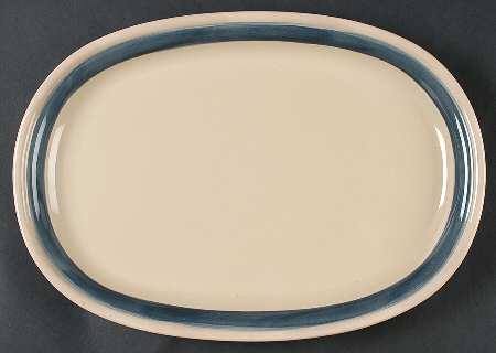 Blue Thunder 15" Oval Serving Platter