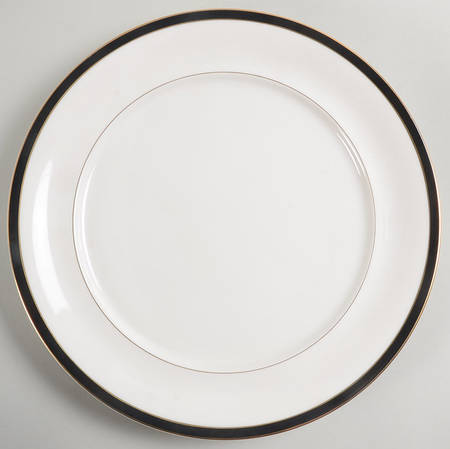 Black Tie 12" Chop Plate (Round Platter) by Mikasa