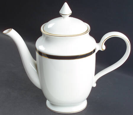 Black Tie Coffee Pot & Lid