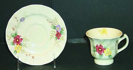 Blossom Time Footed Cup & Saucer Set
