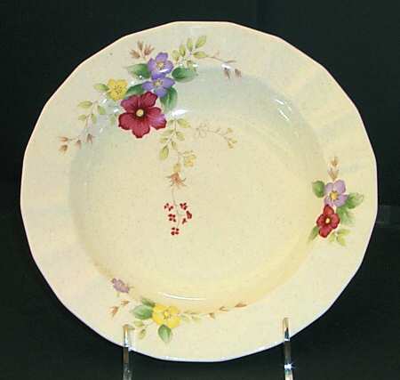 Blossom Time Rim Soup Bowl