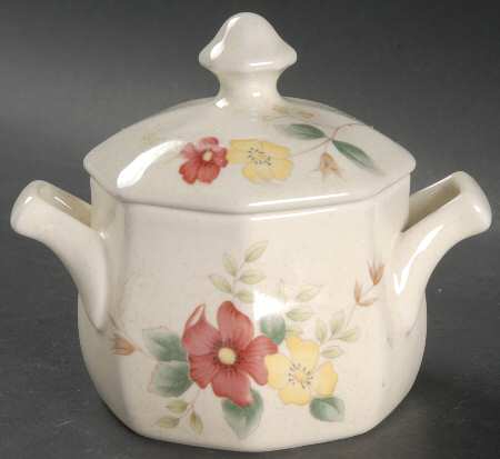 Blossom Time Sugar Bowl & Lid