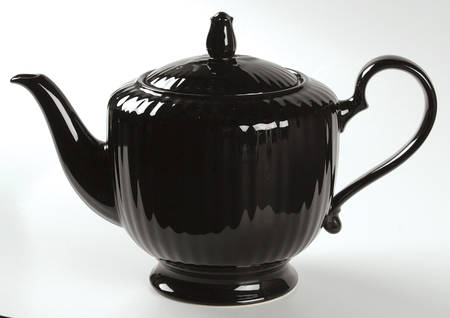 Black Tulip Teapot & Lid