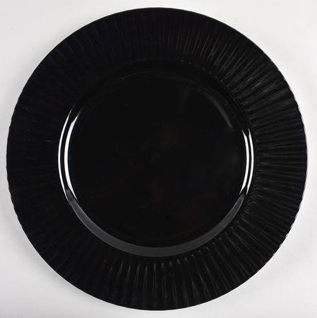 Black Tulip 12" Chop Plate (Round Platter)