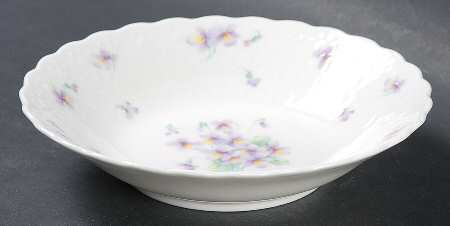 Blue Violets Fruit/Dessert (Sauce) Bowl
