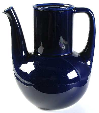 Blue Water Coffee Pot No Lid