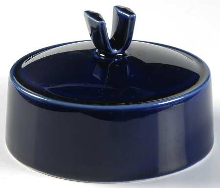 Blue Water Lid for Round Butter