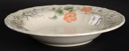 Botanical Bouquet Large Rim Soup Bowl