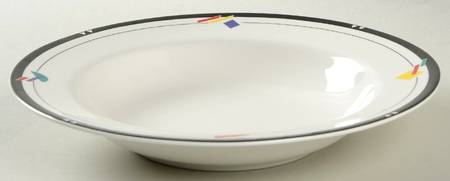Born Free Large Rim Soup Bowl