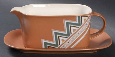 Bonanza Gravy Boat & Underplate (Relish/Butter)